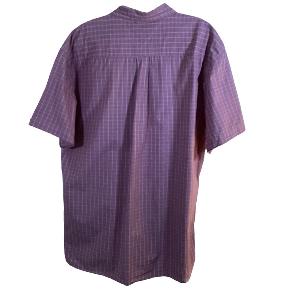 Tommy Hilfiger Men’s Plaid Short Sleeve Button Down Shirt. Size XXL - Picture 2 of 5